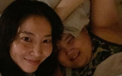 오윤아, 팔 부러진 子민이와 오붓한 시간…수술 잘 끝났나봐[TEN★]