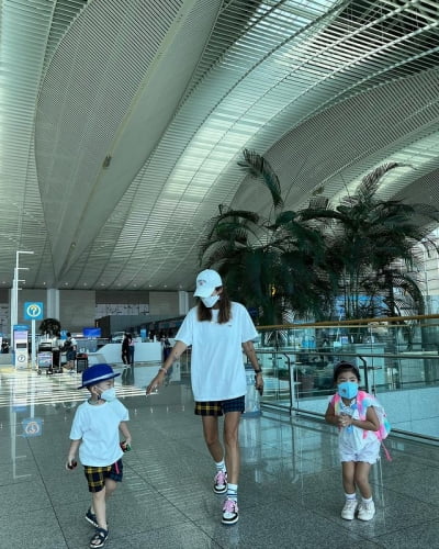 '사업가♥' 김빈우, 비즈니스석 타고 LA로…긴 비행 중 잠 못자도 행복[TEN★]