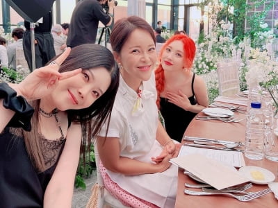 '정석원♥' 백지영, 다비치 이해리 결혼식 참석 "부부 동반 골프 기다릴게"[TEN★]