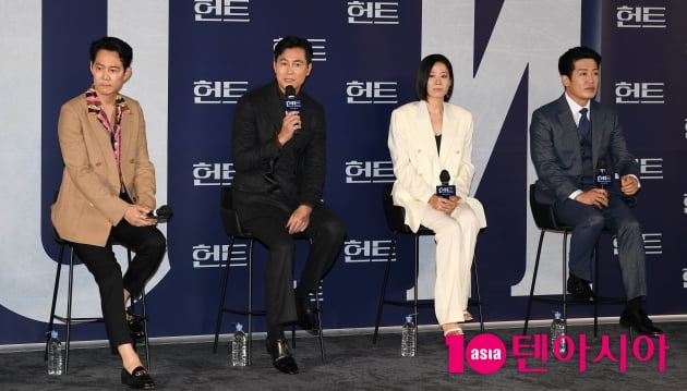 이정재, 정우성, 전혜진, 허성태/사진=조준원 기자 wizard333@