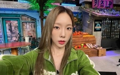 소녀시대 태연, 링 귀걸이로 걸크러쉬 매력…'천상 아이돌' 미모[TEN★]