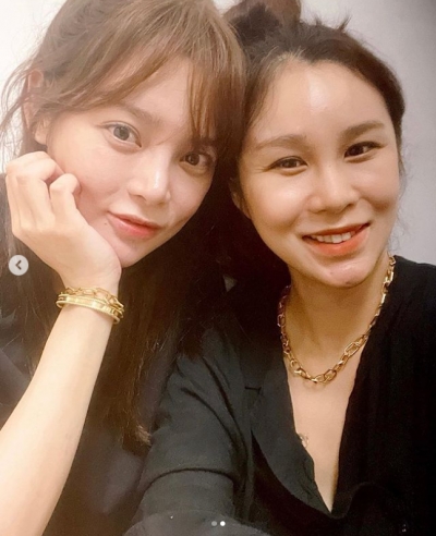 '복귀 시동' 박시연, 친동생과 다정하게....자주 못봐 항상 아쉽네[TEN★]