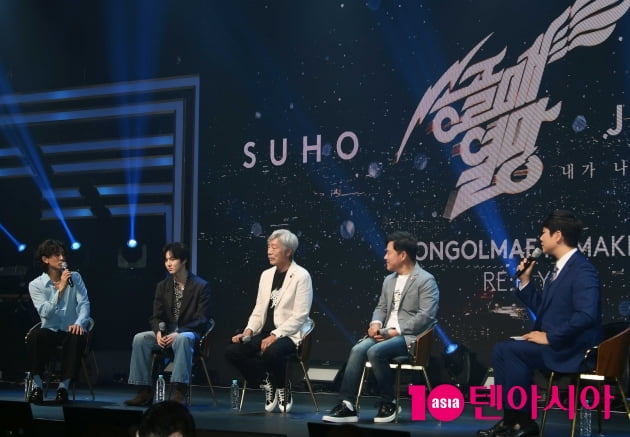 [TEN 포토] 배철수-최정훈-수호-구창모 '후배들과 함께 하는 콘서트'