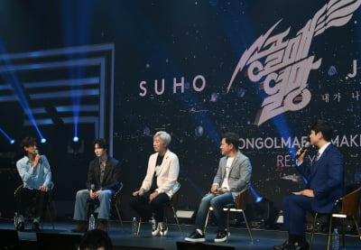 [TEN 포토] 배철수-최정훈-수호-구창모 '후배들과 함께 하는 콘서트'