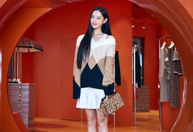 김지원, 300만원 명품 B사 가방 보다 화려한 미모…청순함은 덤[TEN★]