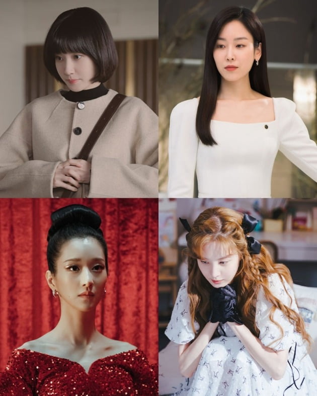 '이상한 변호사 우영우' 박은빈, '왜 오수재인가' 서현진, '이브' 서예지, '징크스의 연인' 서현. / 사진제공=에이스토리, 스튜디오S, tvN, 빅토리콘텐츠