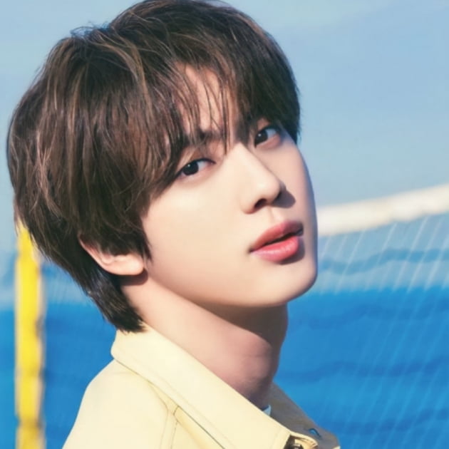 방탄소년단 진, 맥주 광고가 잘 어울리는 청량한 스타 1위
