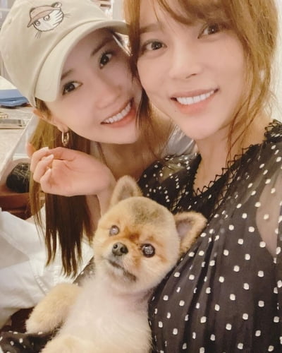 '음주운전 2번' 박시연, '세븐♥' 이다해와 만났네…귀여운 그레이튼 품에 쏘옥[TEN★]