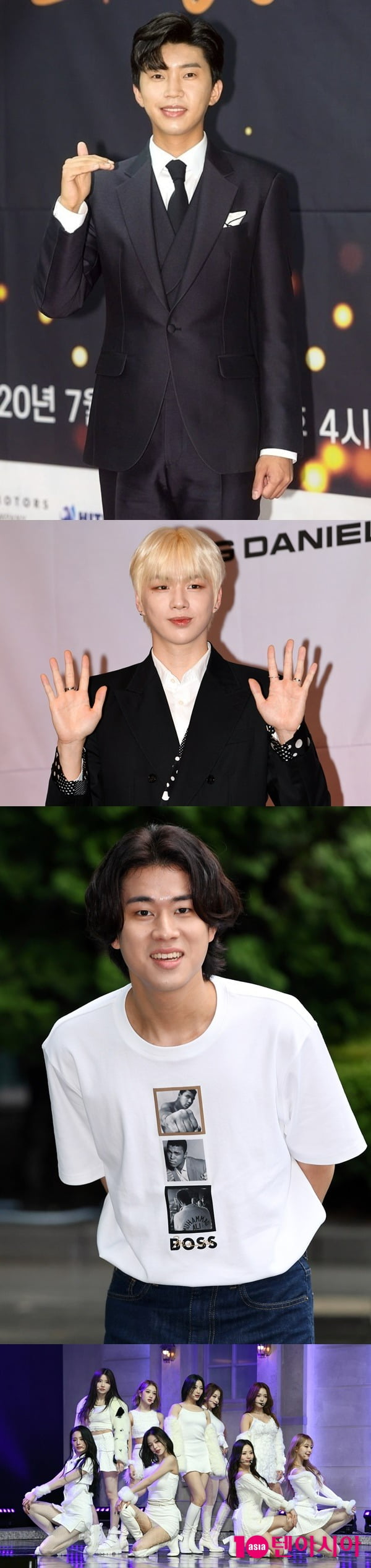 임영웅, 강다니엘, 이무진, 프로미스나인 /사진=텐아시아 DB