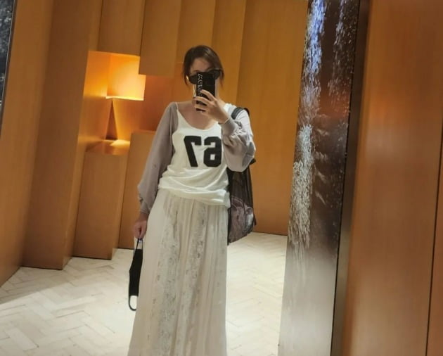 '이영돈♥' 황정음, 4kg 감량하더니 달라진 슬림 라인…복귀 위해 열운동[TEN★]