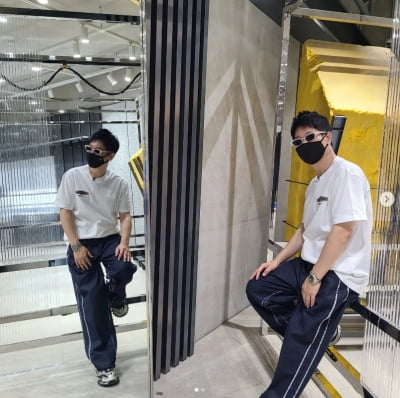 지석진, 석삼이형 힙합으로 오늘은 영 한데...나비 "오빠 젊어보여요"[TEN★]