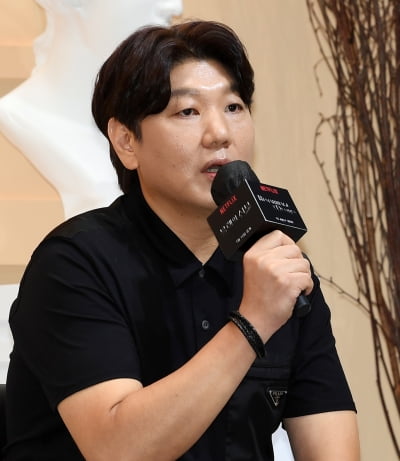 [TEN 포토] 김정민 감독 "블랙의 신부 배우들은 축복이었다"'