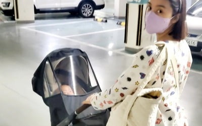 '신민철♥' 우혜림, "소아과 가는 중" 본인이 때문인지 아기 때문인지…초동안 육아맘[TEN★]