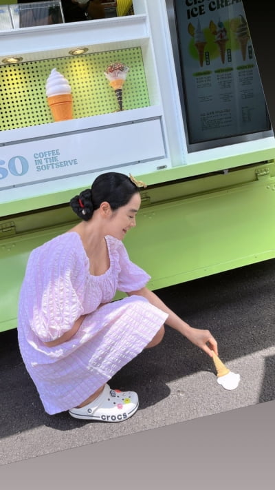 커피차 엄청 보내더니…김혜수, 조인성에게 간식차 받았다 "고맙습니다"[TEN★]