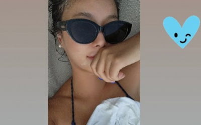 황정음, 수영하고 지쳐도 요정 미모…탄탄·볼륨감 몸매 과시 [TEN★]