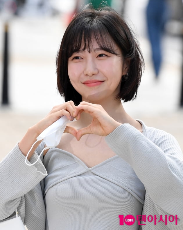 [TEN 포토] 주현영 '동그라미의 하트'(우영우 종방연)
