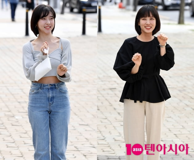 [TEN 포토+] 박은빈-주현영 '우 to the 영 to the 우  동 to the 그 to the 라미~'(우영우 인사)