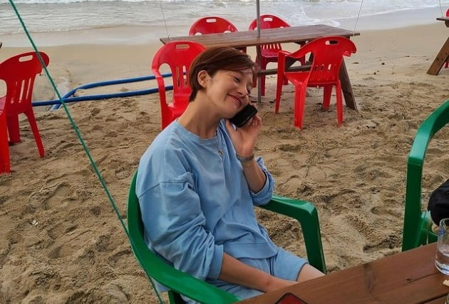 '하정우 동생과 11월 결혼' 황보라, 4개월 남은 미혼 즐기는 중…행복 미소[TEN★]