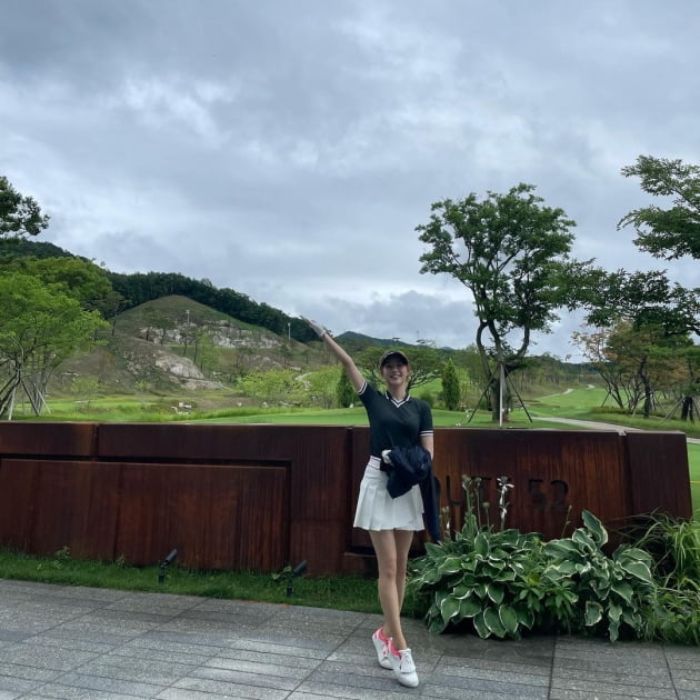 '앤디♥' 이은주, 결혼하고 한결 편해진 일상…골프장서 "무사히 18홀" [TEN★]