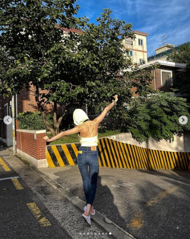 전소미, 너무 화나 있는 등 근육...어마어마한 운동량[TEN★]