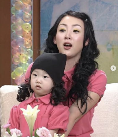 이상아, 성형수술 전 과거 모습 공개…'깻잎머리 핑크공주' [TEN★]