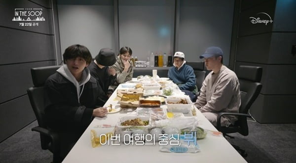 방탄소년단 뷔, 박서준·최우식과 급 여행 제안→눈물…"무장해제 되는 듯"('인더숲:우정여행')