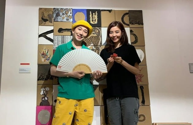 김호영, 밝은 근황…김규리 작업실 방문 "어제는 모든 게 다 예술"[TEN★]