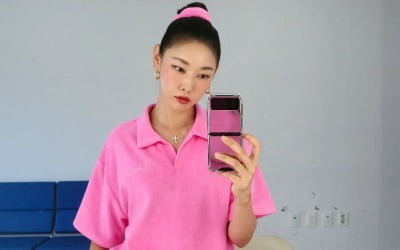 한혜진, 불혹의 나이에도 올 핫핑크…점점 더 어려져[TEN★]