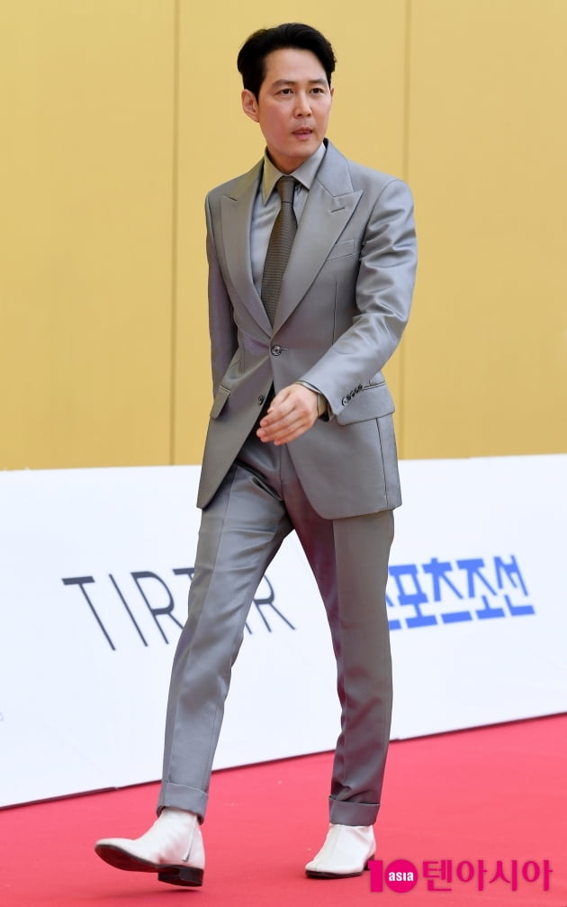 [TEN 포토] 이정재 '오징어게임 글로벌 배우'