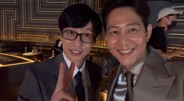 이정재, 유재석 /사진=이정재 인스타그램