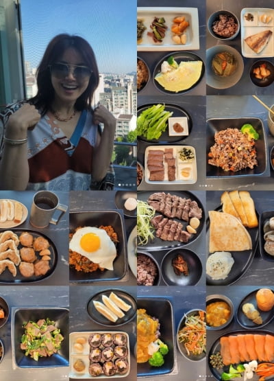 '차인표♥' 신애라, 가족을 위한 코로나19 격리식사...요리하는 금손이네[TEN★]