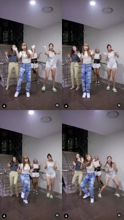 효린, 씨스타 완전체와 함께하는 'NO THANKS' 챌린지...역시 서머퀸들[TEN★]