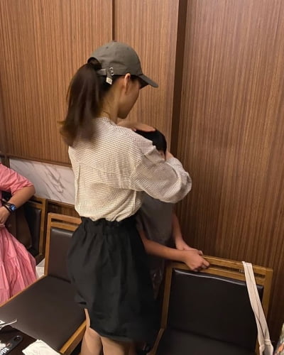 '결혼' 한예리, 20cm 큰 아들과 만났다 "빨리 자라서 서운해"[TEN★]