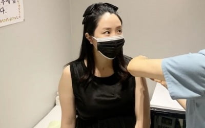 '9월 출산' 선데이, 임신 30주에 주사 접종…"엄마는 잘 맞는데 아빠는 징징징"[TEN★]