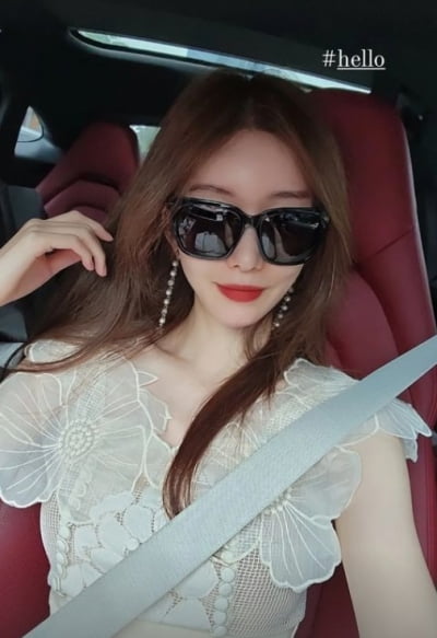 '태국재벌♥' 신주아, 사모님의 우아한 외출...시스루로 반전 섹시미[TEN★]