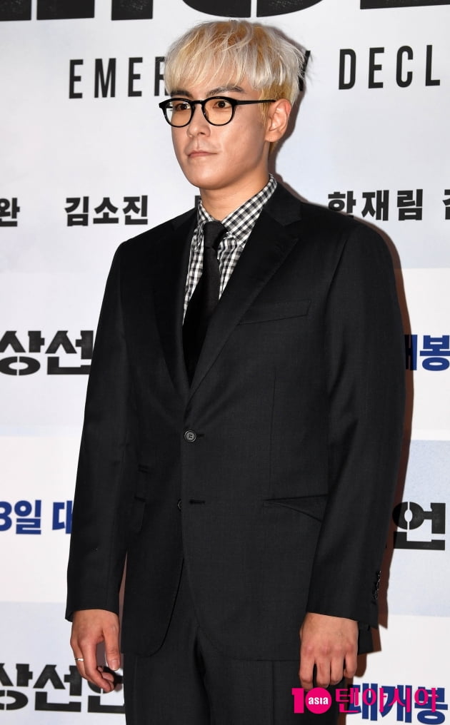 [TEN 포토] 빅뱅 탑 '분위기가 많이 바뀌었네'