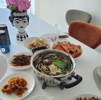 신애라, 만삭 홍현희♥제이쓴 요리솜씨 감탄...장영란 "최고의 남자 이쓴"[TEN★]