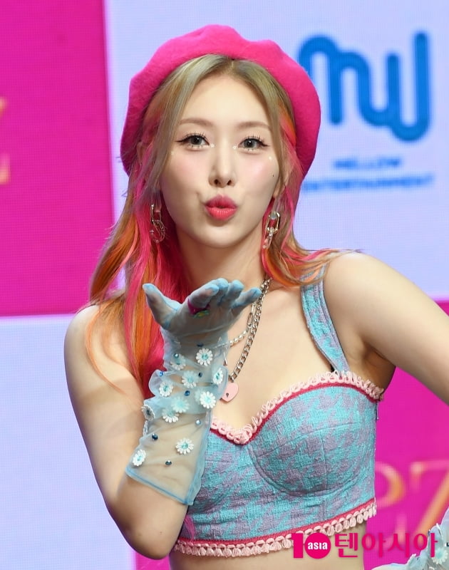 [TEN 포토] 소나무 출신 헤즈 '새 싱글 'Churup! (츄릅!)' 으로 새출발'