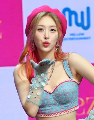 [TEN 포토] 소나무 출신 헤즈 '새 싱글 'Churup! (츄릅!)' 으로 새출발'