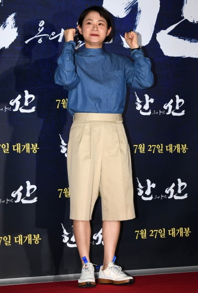 [TEN 포토] 김신영 '영화관 나들이'