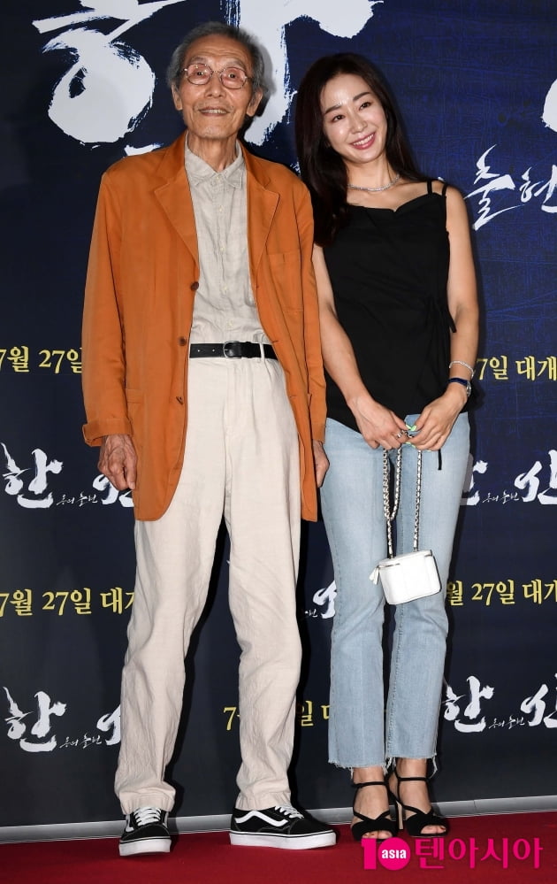 [TEN 포토] 오영수-김경화 '함께 시사회 나들이'