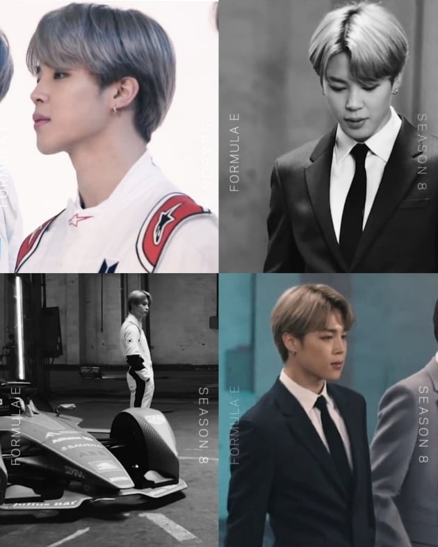 방탄소년단 지민, 레이서로 변신…소년·섹시美로 심박수 '수직 상승'