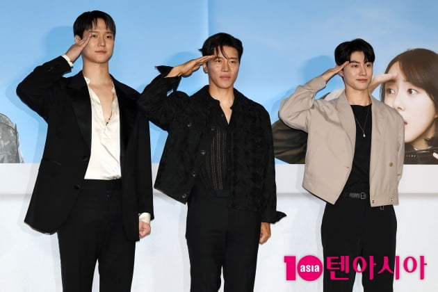 [TEN 포토] 고경표-음문석-곽동연 '우리는 남한군'