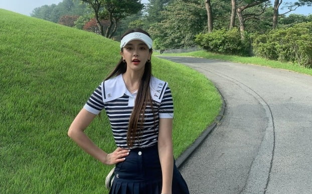 '강타♥' 정유미, 언니들과 골프에 푹 빠지더니…점점 더 말라가네[TEN★]
