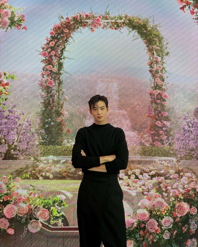 차은우 /사진=차은우 인스타그램