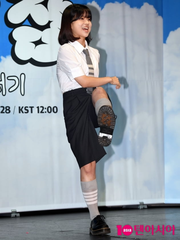[TEN 포토] 서기 '골때녀 메시가 왔어요'