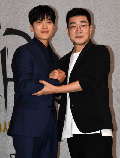 [TEN 포토] 장승조-손현주 '환상적인 호흡은 계속된다'