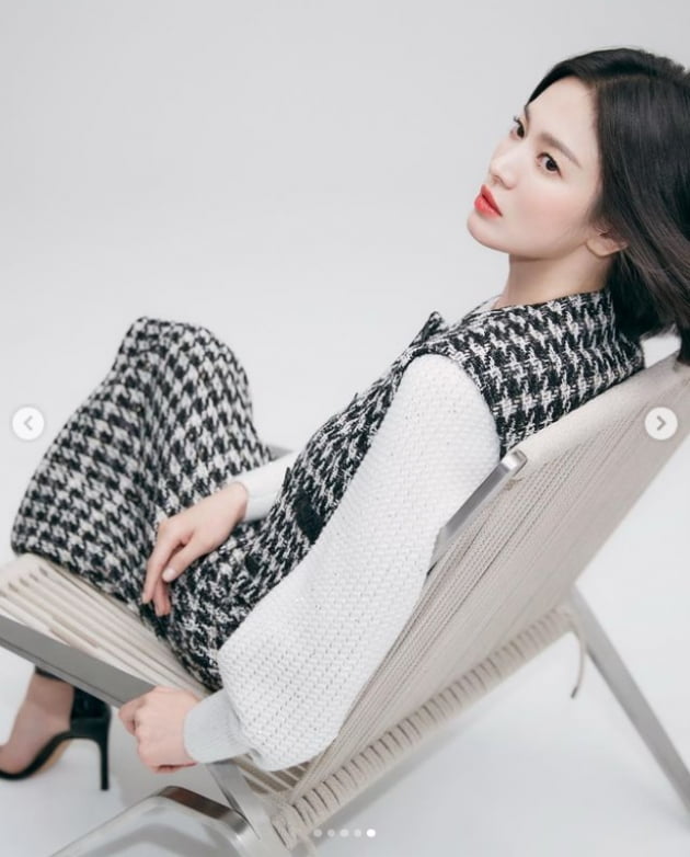 송혜교, 품격이 다른 우아함...'42세' 오늘도 이쁨[TEN★]