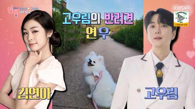 [종합] "고우림, ♥김연아 '여왕' 모시듯 케어"…이미 두 사람 이름서 따온 반려견 '연우'도 ('연중라이브')