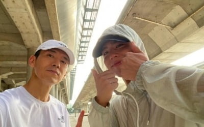션·박보검, 이 조합 무엇?…런닝으로 다져진 '찐친 케미'[TEN★]
